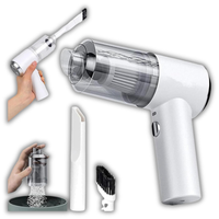Wireless Portable Car Vacuum Cleaner with Cyclone Suction Washable Filter