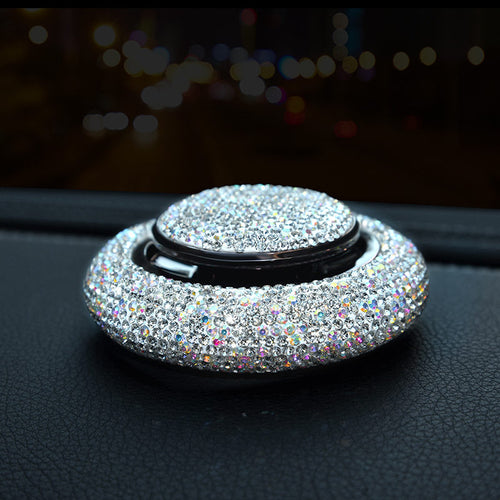 Crystal Diamond Car Air Freshener Solid Perfume Vent Decoration