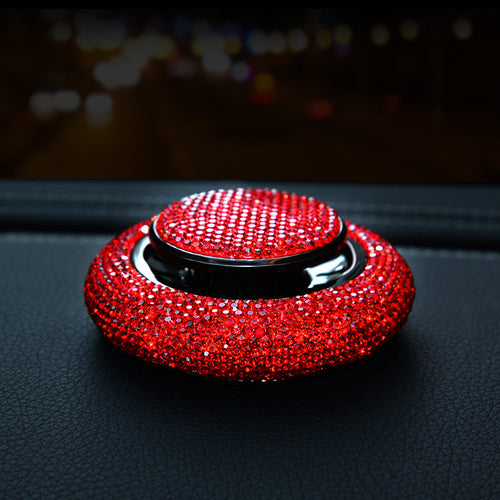 Crystal Diamond Car Air Freshener Solid Perfume Vent Decoration