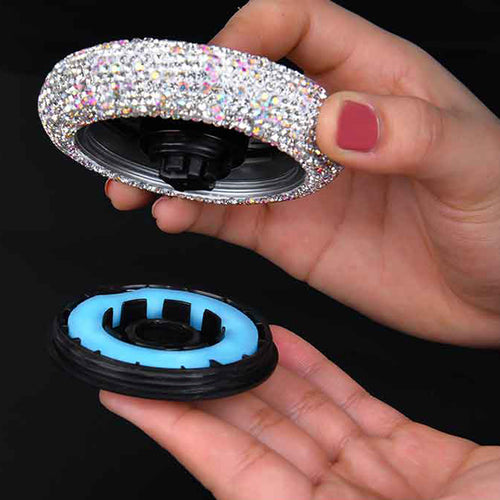 Crystal Diamond Car Air Freshener Solid Perfume Vent Decoration