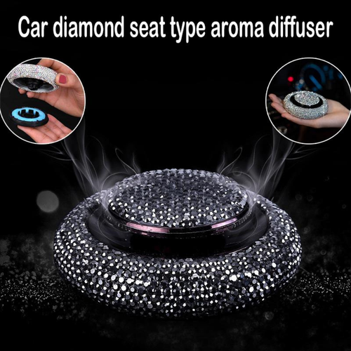 Crystal Diamond Car Air Freshener Solid Perfume Vent Decoration