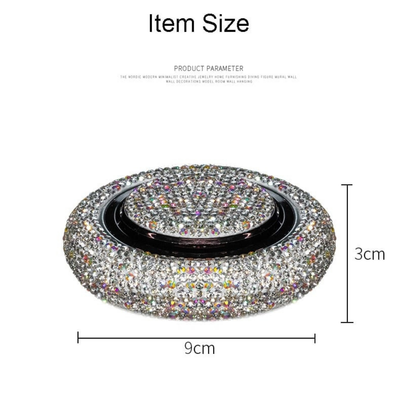 Crystal Diamond Car Air Freshener Solid Perfume Vent Decoration