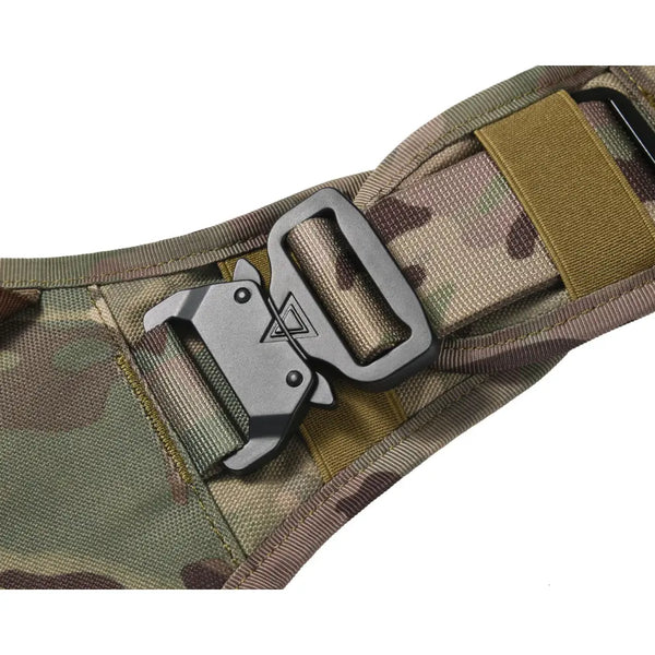 Quick Release 1000D Tactical Dog Vest Set with Collar and Leash
