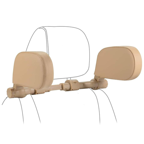 Car Headrest Neck Pillow Travel Support Cushion for Adults and Kids