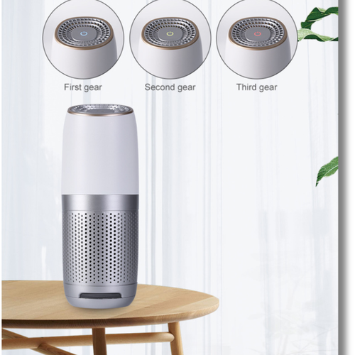 Car Air Purifier USB Ionizer Odor Eliminator In-Vehicle Cleaner