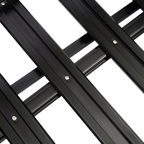 150 LB Aluminum Basket Roof Rack for SUV No Drill Cargo Carrier
